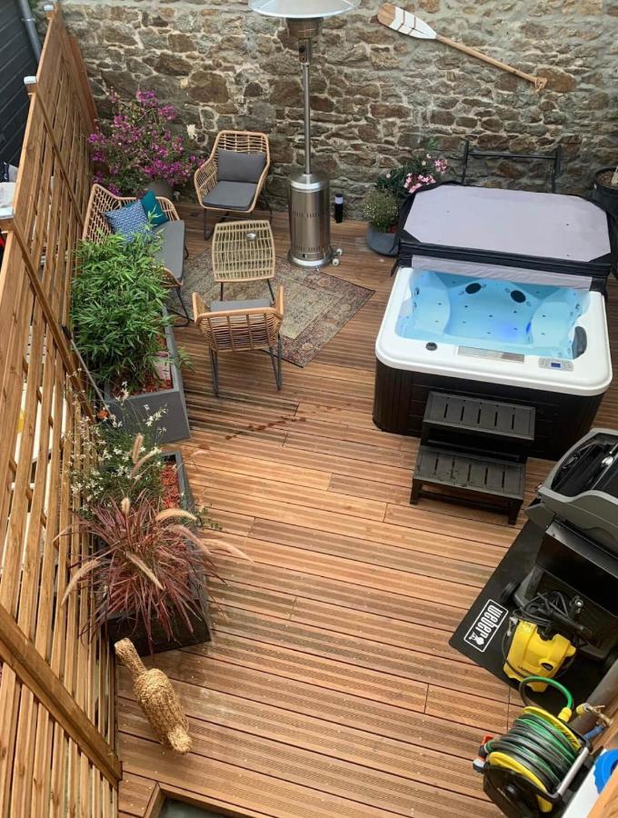 Saint Malo - Jolie Maison Avec Jacuzzi 150M Gare Dış mekan fotoğraf