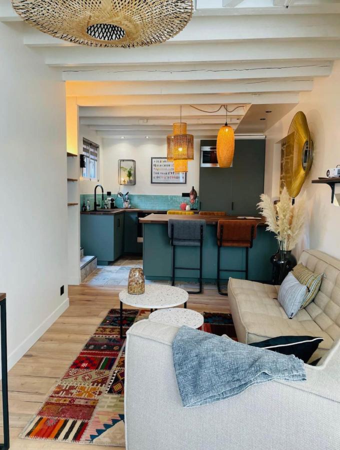 Saint Malo - Jolie Maison Avec Jacuzzi 150M Gare Dış mekan fotoğraf